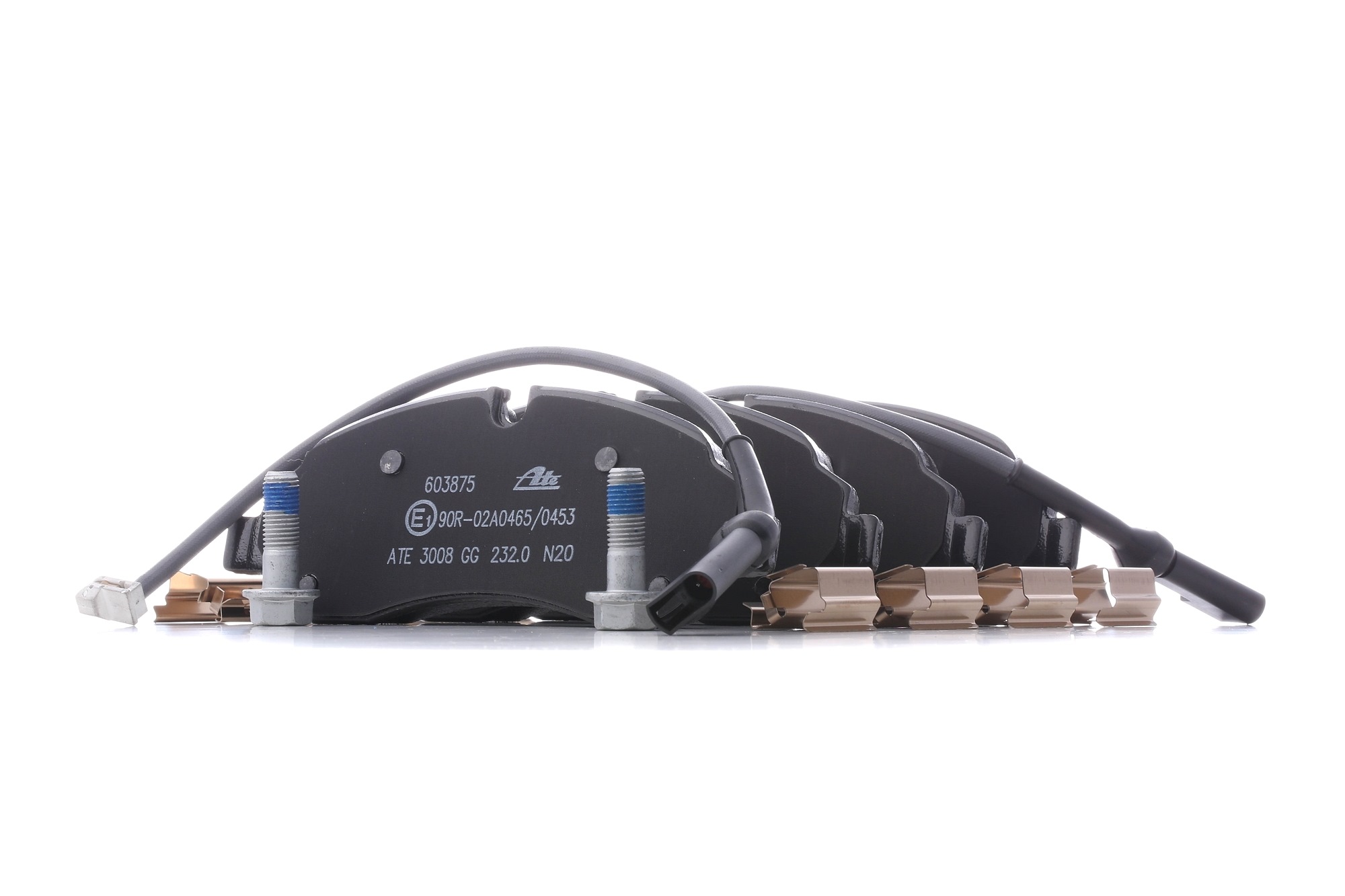 ATE Brake pad set FORD 13.0460-3875.2 1824121,1829400,1840479 2005987,2391870,BK312K021AA,BK312K021AB,BK312K021AC,BK312K021AD