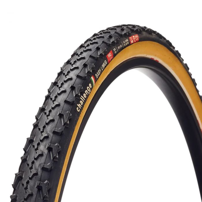 Challenge Baby Limus Handmade CX Tyre - 700 x 33Black / Tan
