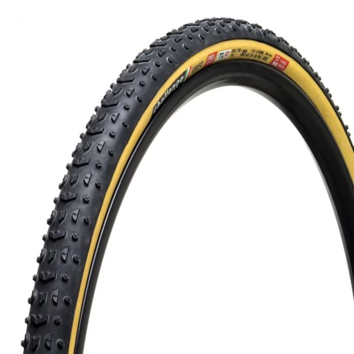 Challenge Grifo Handmade TLR CX Tyre - 700 x 33Black / Tan
