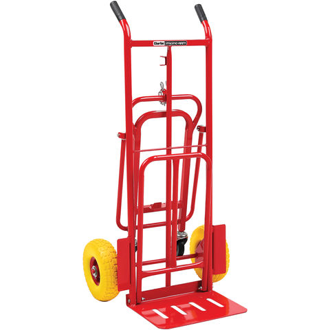 Clarke Clarke CST12PF 250kg 3 in 1 Sack Truck with Puncture Proof Tyres