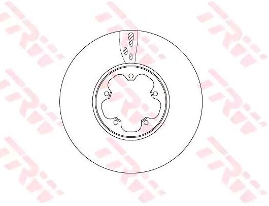 TRW Brake disc FORD DF6752S 1763884,1842633,BK211125AB Brake rotor,Brake discs,Brake rotors BK211125AC