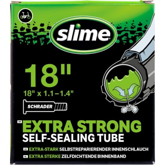 Slime Smart Self-Sealing Inner Tube - Schrader18 x 1.1-1.4