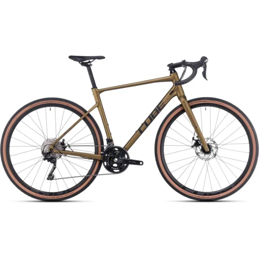 Cube Nuroad Pro Gravel Bike 2024 Metal Moss/Black
