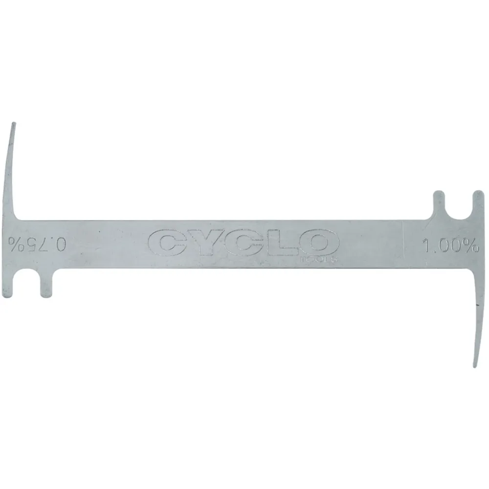 Cyclo Tools Chain Wear Indicator Silver