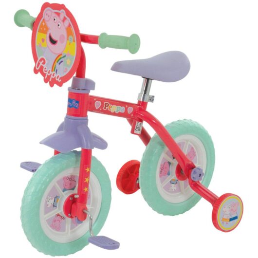 Peppa Pig 2-in-1 10" Training Bike