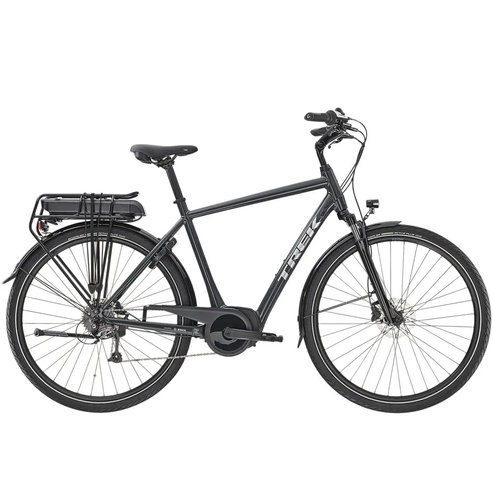 Trek Verve+ 1 300wh Electric Bike 2022 Charcoal