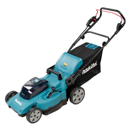 Makita DLM480 Twin 18v LXT Cordless Lawnmower 480mm 2 x 5ah Li-ion Battery Charger