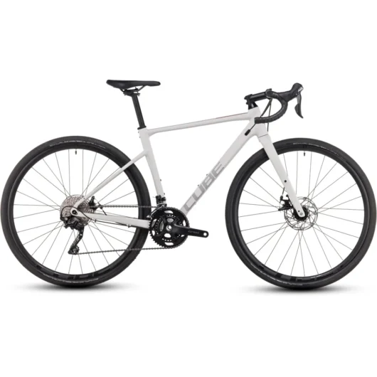 Cube Nuroad Wmns Gravel Bike 2024 Light Grey/Rose