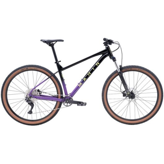 Marin Bobcat Trail 4 Hardtail Mountain Bike - 2026 - Black / Purple, XL, 29 Inch